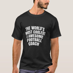 Camiseta el entrenador de fútbol más genial del mundo