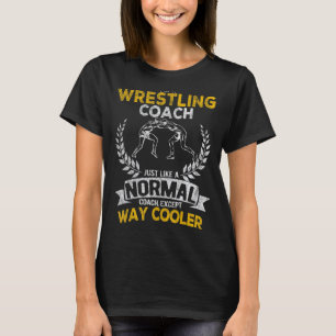 Camiseta El entrenador de lucha libre Scholastic Wresting F