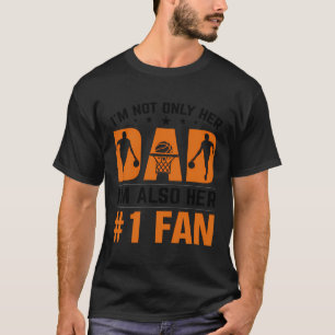 Camiseta El entrenador del equipo de baloncesto Dad Funny B