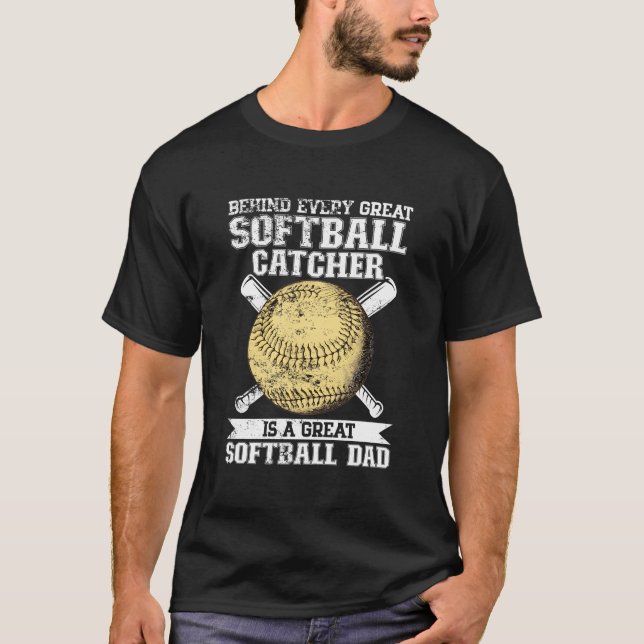 Camiseta El entrenador del fastpitch Fastpitch (Anverso)