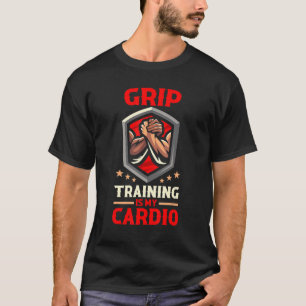 Camiseta El entrenamiento de agarre de lucha de brazos es m