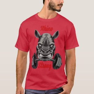 Camiseta El entrenamiento deportivo Rhino Strong 