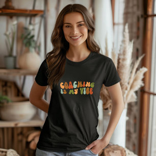 Camiseta El Entrenamiento Retro Groovy Es Mi Vibe, Entrenad