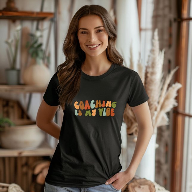 Camiseta El Entrenamiento Retro Groovy Es Mi Vibe, Entrenad (Subido por el creador)