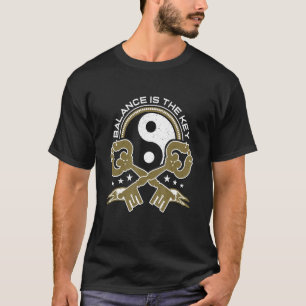 Camiseta El Equilibrio Es La Clave De Las Artes Marciales D