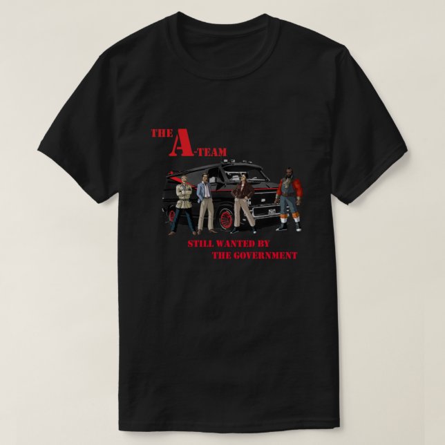 Camiseta El Equipo A (Diseño del anverso)