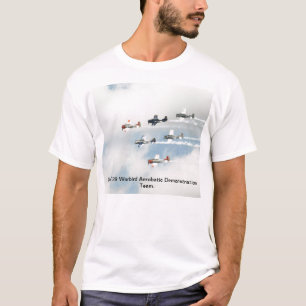 Camiseta El equipo aeroacrobacia de la demostración de T-2