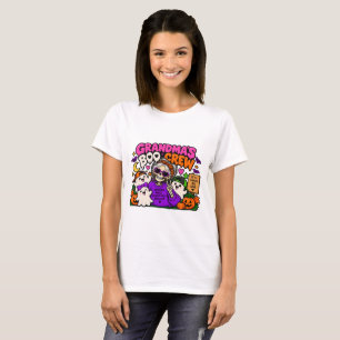 Camiseta El equipo Boo de la abuela, divertido diseño de Ha