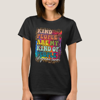 Camiseta El Equipo De 1er Grado De Leopard Kind La Gente Es