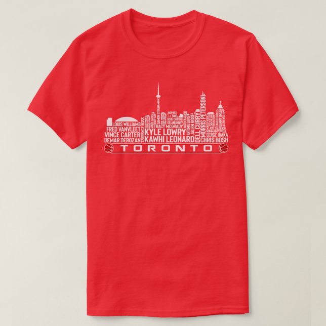 Camiseta El equipo de baloncesto de Toronto Legends San Fra (Diseño del anverso)