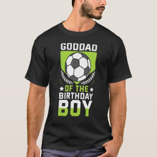 Camiseta El Equipo De Bday Del Jugador De Fútbol De La Dios