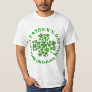 Camiseta El equipo de beber de Boston Día de San Patricio