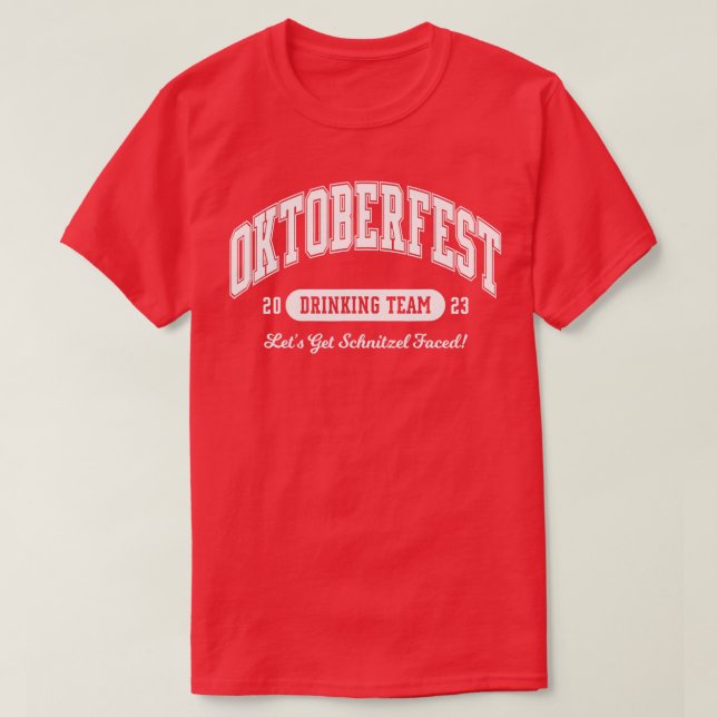 Camiseta El equipo de bebidas de Oktoberfest 2023 recibe a  (Diseño del anverso)