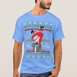 Camiseta El equipo de bebidas de Santa Keg Navidades feos s