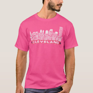 Camiseta El equipo de béisbol All Time Legends City Skyline