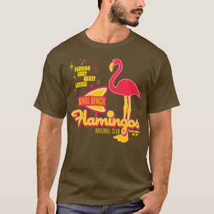 Camiseta El equipo de béisbol Flamingos de Miami Beach 1