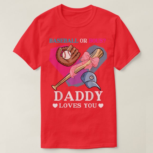 Camiseta El equipo de béisbol o Bow Daddy L (Diseño del anverso)