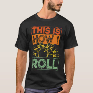 Camiseta El equipo de boliche Alley lanza un juego de huelg
