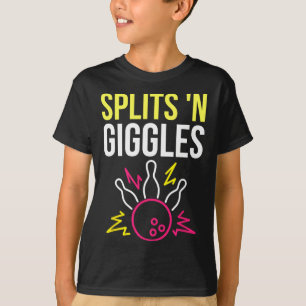 Camiseta El equipo de bolos de Splits'n Giggles en huelga d