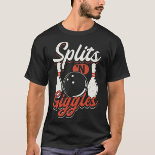 Camiseta El equipo de bolos golpea a Splits'n Giggles