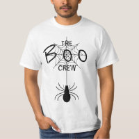 El equipo de boo - araña negra y telaraña