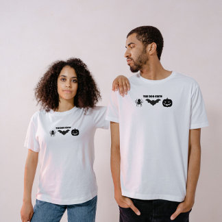 Camiseta El equipo de Boo - Spider, Jack-o'-lantern, Bat