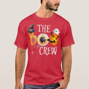 Camiseta El equipo de Boo Spooky Moon Halloween Boo Spider