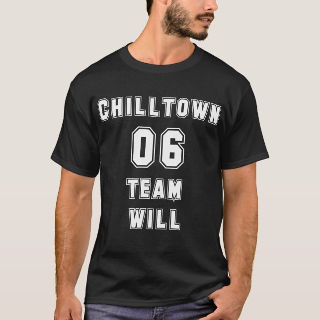 Camiseta El equipo de Chilltown lo va a hacer (Anverso)