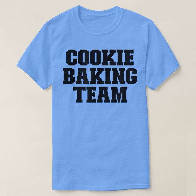 Camiseta El equipo de Cocina es gracioso para ella (Diseño del anverso)