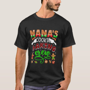 Camiseta El equipo de creadores de galletas navideñas tocan