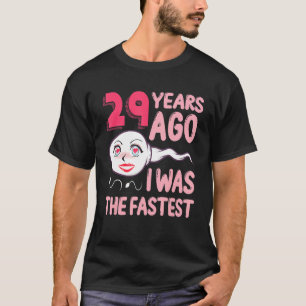 Camiseta El Equipo De Cumpleaños 29 Años Atrás Yo Era El De