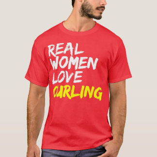 Camiseta El equipo de curling bávaro Las mujeres de verdad