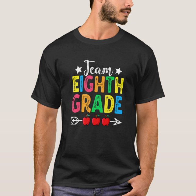Camiseta El Equipo De Cuta Profesores De Octavo Grado Estud (Anverso)