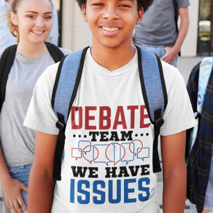 Camiseta El equipo de debate tenemos temas divertidos en el