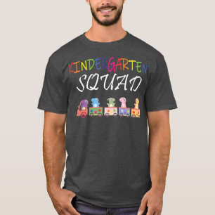 Camiseta El equipo de dinosaurios de la guardería vuelve a
