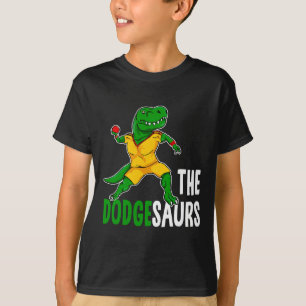 Camiseta El equipo de Dodgesaurs Dodgeball Dinosaur Dodgeb