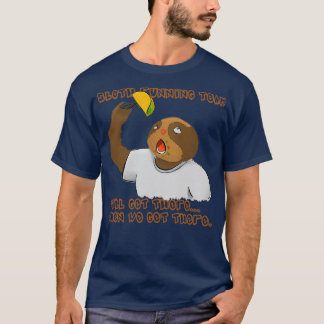Camiseta El Equipo De Ejecución De Sloth Wex27ll Llega Cuan