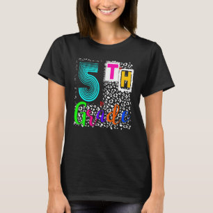 Camiseta El equipo de estudiantes de quinto curso del equip