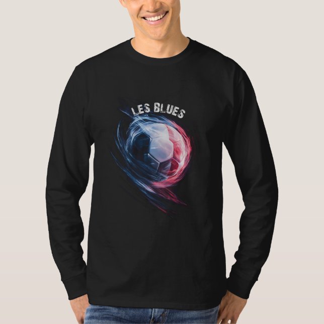 Camiseta El equipo de fútbol francés (Anverso)