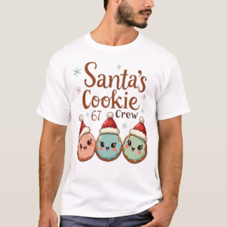 Camiseta El equipo de galletas de Santa 67