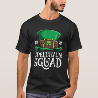 Camiseta El equipo de la brigada Leprechaun coincidiendo co