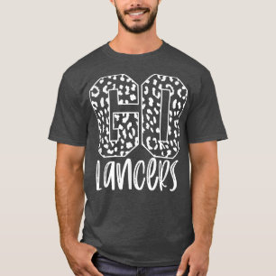Camiseta El equipo de Lancers Mascot School Spirit Game Nig