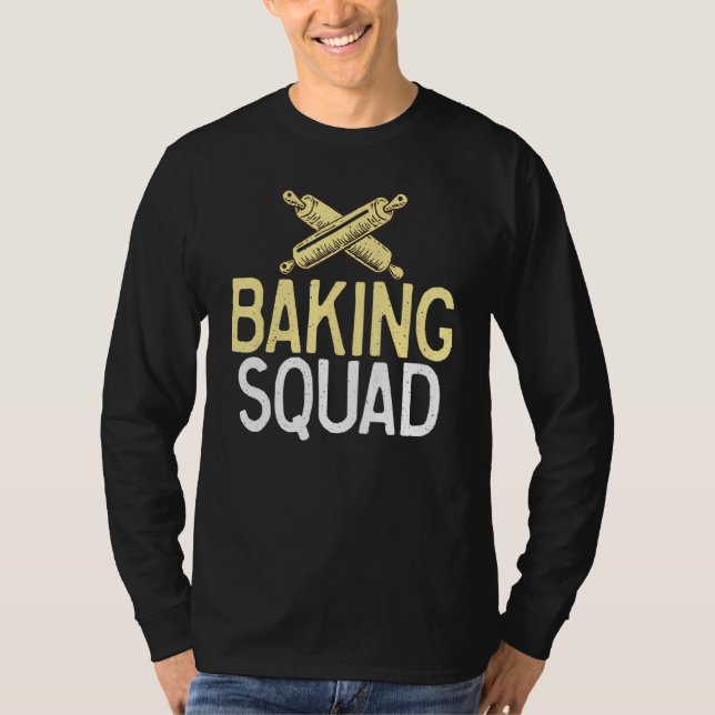 Camiseta El equipo de los amigos de los escuadrones cocinan (Anverso)