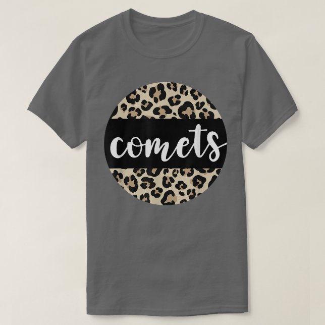 Camiseta El equipo de los Cometas de Impresión de Leopard M (Diseño del anverso)