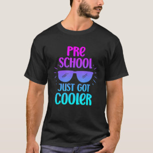 Camiseta El equipo de preescolar se vuelve más frío