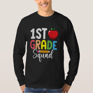 Camiseta El equipo de primer grado de la brigada de primer 