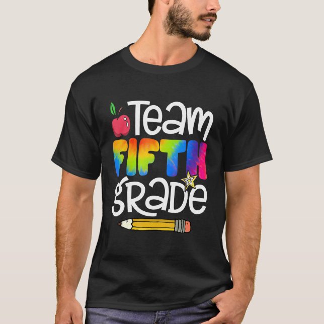 Camiseta El Equipo De Quinto Grado De Vencimiento De Regres (Anverso)
