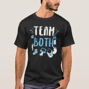 Camiseta El equipo de revelación de género ambos cantos de