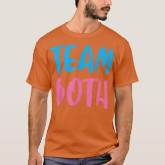 Camiseta El equipo de revelación de género ambos fiestas de