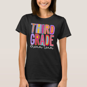 Camiseta El equipo de soñadores de tercer grado retro Groov